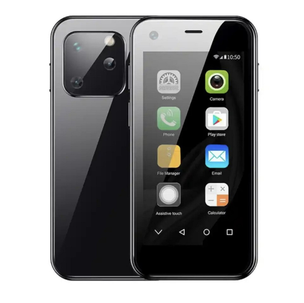 Маленький мобильный смартфон сенсорный Soyes XS 13 Черный Київ - зображення 1