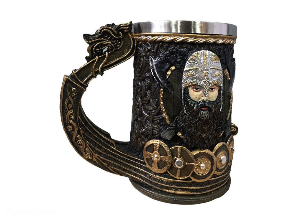 Кружка Чашка Игра Престолов Дракар Викинг Танард 3 Пивная кружка " Київ - зображення 2