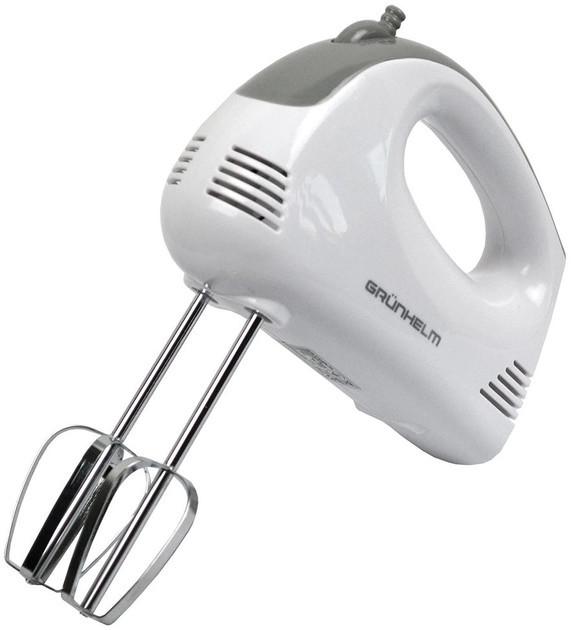 Миксер ручной Grunhelm GRM610 200 Вт серый Київ - зображення 1