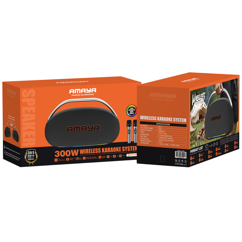 Уценка Bluetooth Колонка Amaya HP6 Party 300W Херсон - изображение 2