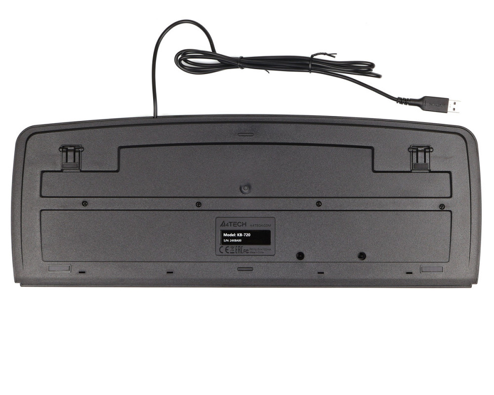 Клавиатура компьютерная проводная A4Tech KB-720USB(Black) черная Київ - зображення 4