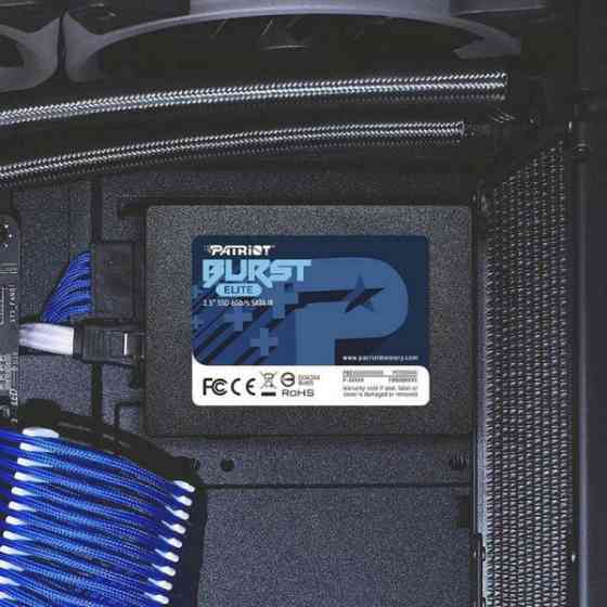 Накопичувач SSD 240GB Patriot Burst Elite 2.5 SATAIII TLC (PBE240GS25SSDR) Харьков