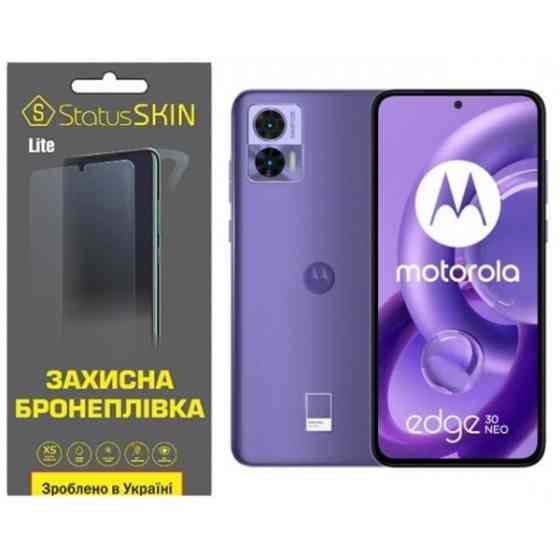 Поліуретанова плівка StatusSKIN Lite на екран Motorola Edge 30 Neo Глянцева (Код товару:27215) Харьков