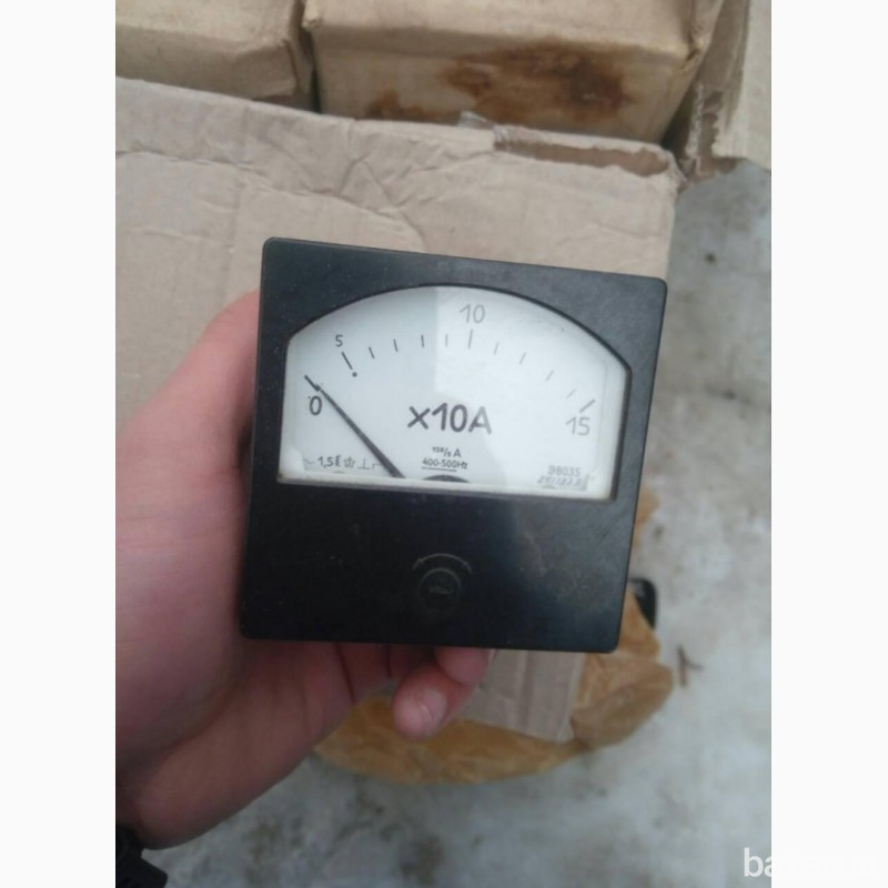 Амперметры Э-8035, 0-15а*10а.-1шт. 80грн Харків - зображення 3