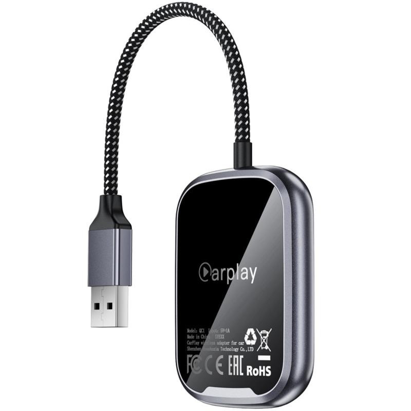 Адаптер Acefast QC1 car wireless CarPlay Херсон - зображення 5