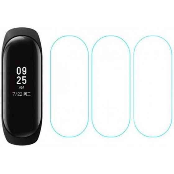 Набір захисних гідрогелевих глянцевих плівок DM для Xiaomi Mi Band 5 (3 шт) (Код товару:21324) Харків