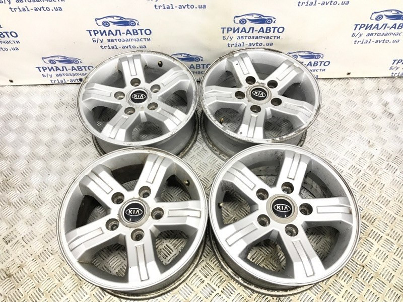 Диски титан комплект R16 Kia Sorento BL 2.5 DIESEL D4CB 2002 (б/у) Киев - изображение 1