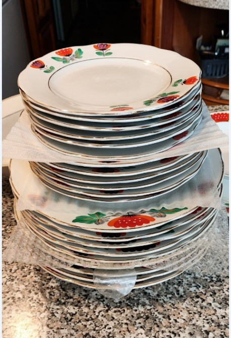 Продам красивый столовый сервис 24 предмета Коростельский фарфор Харьков - изображение 1