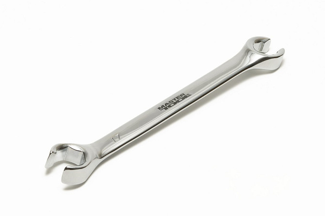 Ключ разрезной MASTERTOOL двусторонний 15х17 мм 31CrV3 74-1517 Харків - зображення 1
