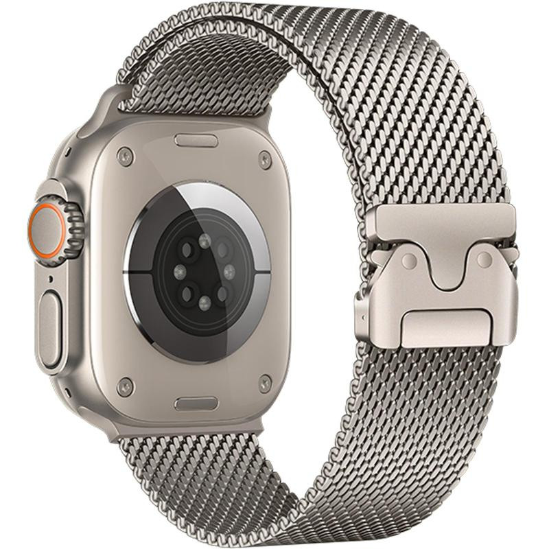 Ремешок Hoco WA33 Original series umbrella buckle Milanese steel strap для Apple watch 38/40/41/42mm Херсон - зображення 2