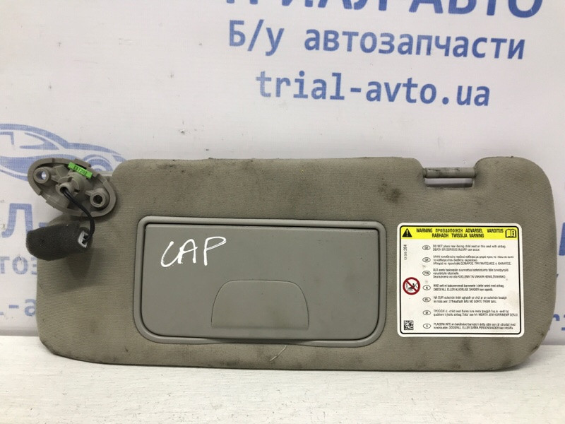 Козырек солнцезащитный левый Chevrolet Captiva 2006-2018 95192086 (Арт. 47445) Київ - зображення 1