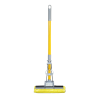 Швабра с отжимом ТМ Мой Дом Soft с мягкой губкой серо-желтая Д 09922 Київ