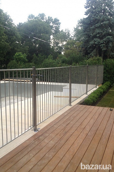 Заборы из нержавеющей стали изготовление установка Київ - зображення 7