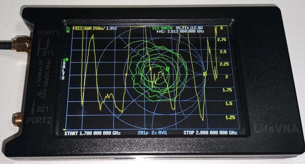 Антенна 1850-6050 МГц 6dBi, до 50 Вт, 30 см. Смотрите графики КСВ, Дніпро - зображення 4