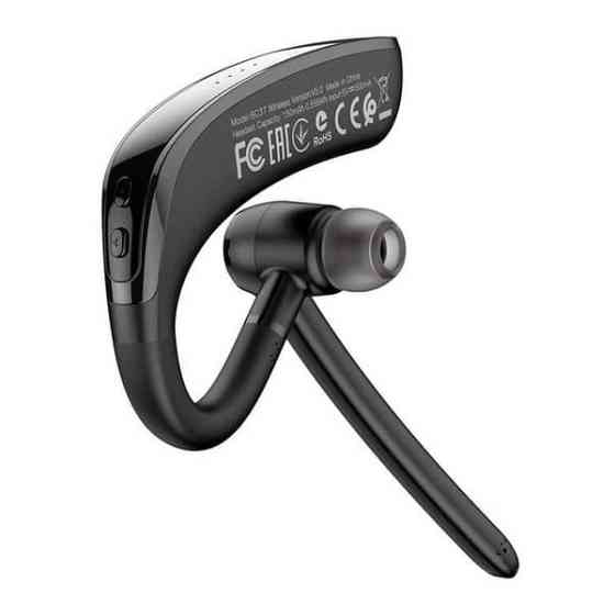 Bluetooth-гарнітура Borofone BC37 Imperor Black Харків
