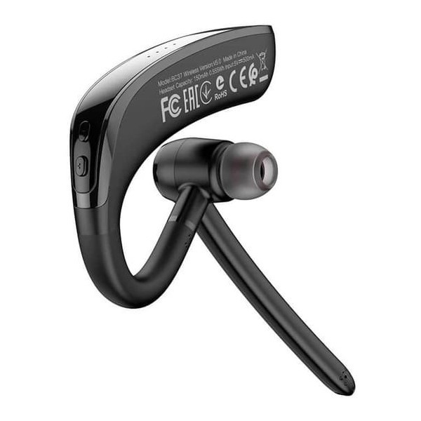 Bluetooth-гарнітура Borofone BC37 Imperor Black Харків - зображення 2