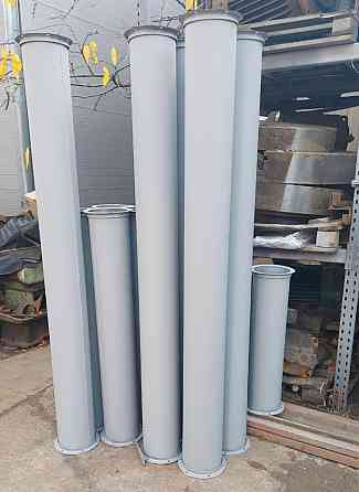 Зернопровод Ø-220 (3мм) секция L-1.25м , самотек , труба самотечная Киев