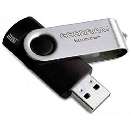 Флеш пам'ять GOODRAM UTS2 (Twister) 8GB Black (UTS2-0080K0R11) (Код товару:29589) Харків