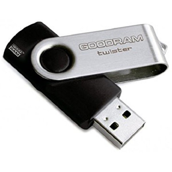 Флеш пам'ять GOODRAM UTS2 (Twister) 8GB Black (UTS2-0080K0R11) (Код товару:29589) Харків - зображення 2