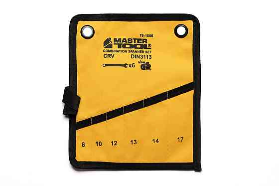 Чехол для гаечных ключей MASTERTOOL 6 карманов 79-1806 Харьков
