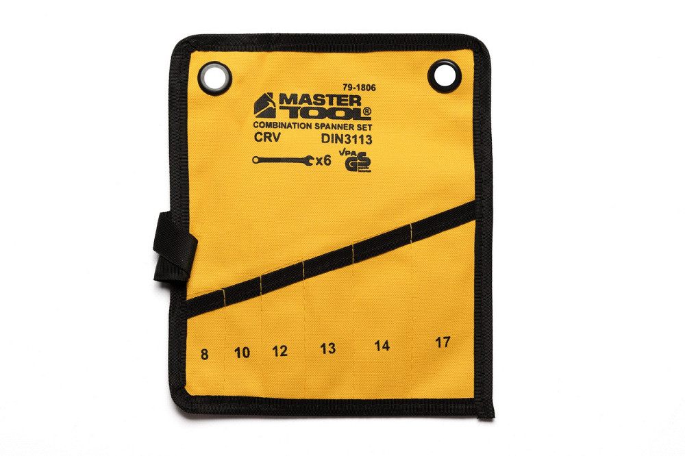 Чехол для гаечных ключей MASTERTOOL 6 карманов 79-1806 Харьков - изображение 1