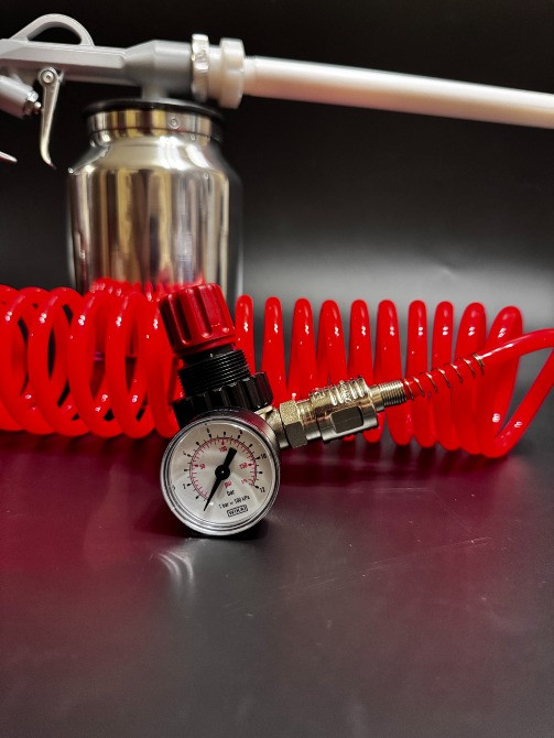 Оновлений трібостатичний розпилювач для порошкової фарби з монометром Київ - зображення 1