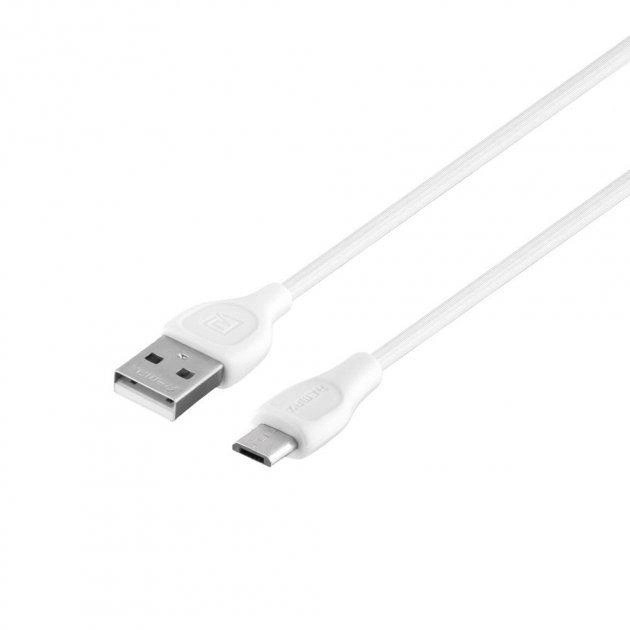 Кабель Remax Lesu Pro USB-microUSB RC-160m-White 1 м белый Киев - изображение 1