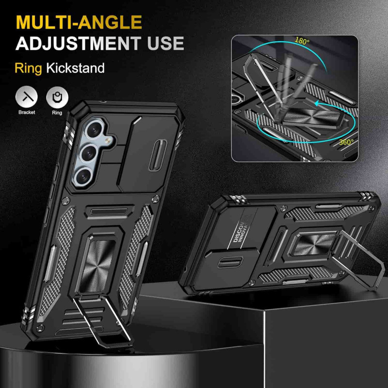 Ударопрочный чехол Camshield Army Ring для Samsung Galaxy A54 5G Херсон - зображення 5