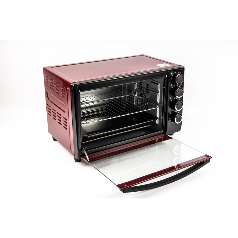 Печь электрическая Grunhelm GN351ARС 35 л бордовая Киев - изображение 2