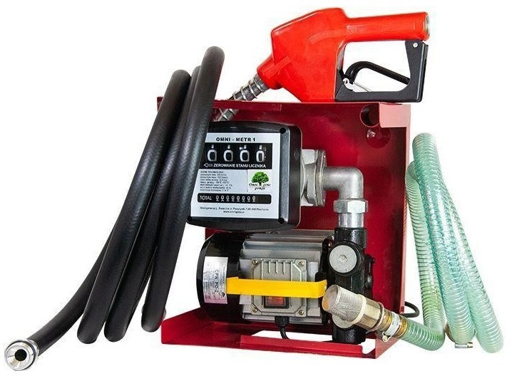 Насос з лічильником 220В 60л/хв з механічним лічильником для перекачування дизель палива Луцьк - зображення 1
