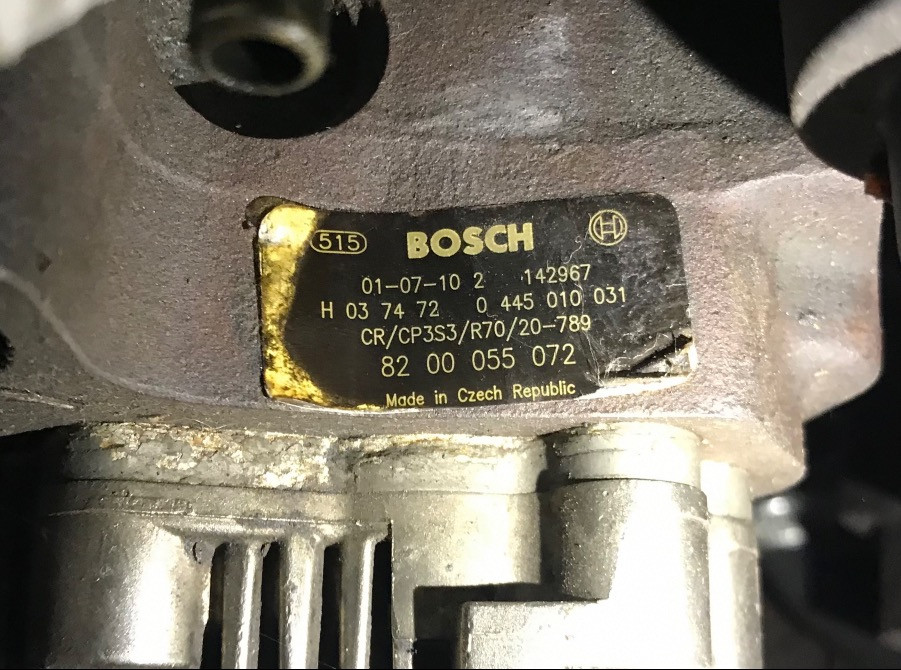 Бу ТНВД топливный насос Renault 1.9dci, 8200055072, 0445010031 Кропивницький - зображення 2