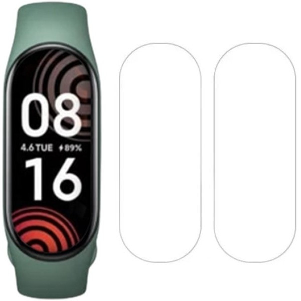 Набір захисних гідрогелевих матових плівок DM для Xiaomi Mi Band 7 (2 шт) Харків - зображення 2
