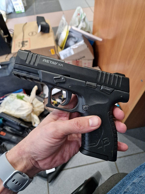 Пістолет стартовий Retay XR кал. 9мм. black Черкассы - изображение 1
