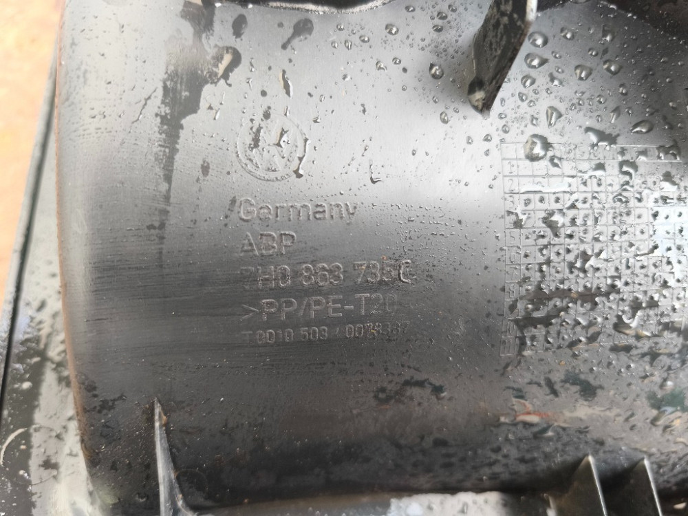 Накладка порога/подножка передняя левая VW T5 2003-2015 (7H0863735C) Ковель - изображение 3