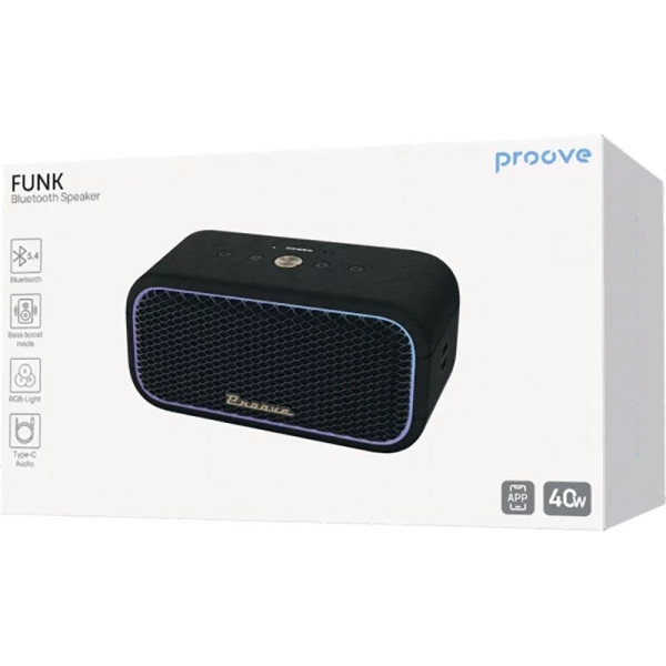 Колонка Proove Funk 40W (APP) Black (PSFN4001AP01) Харків - зображення 5
