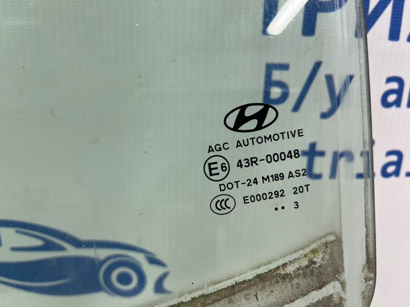 Стекло двери заднее левое Hyundai IX35 2009-2015 834112Y000A (Арт. 77389) Київ - зображення 3