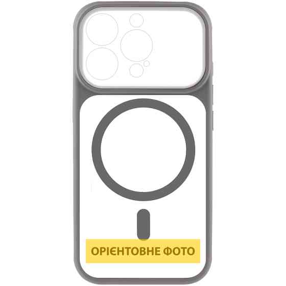 Чехол TPU+PC GETMAN Moon Clear with MagSafe для Apple iPhone 15 Pro (6.1") Херсон