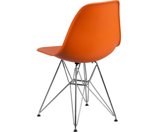 Стілець Тауер ніжки метал пластик помаранчевий Днепр - изображение 3