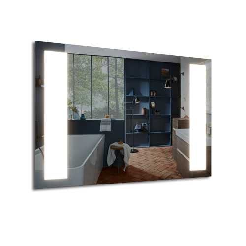 Дзеркало з посиленим LED підсвічуванням 650х950 Київ - зображення 1