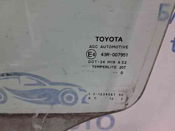 Стекло двери переднее левое Toyota Auris E150 1.6 БЕНЗИН 1ZRFAE 2006 (б/у) Київ