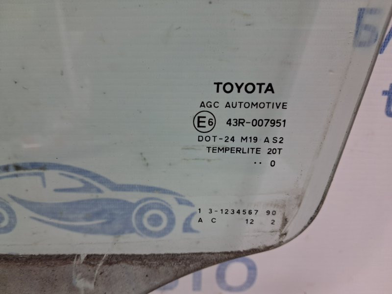 Стекло двери переднее левое Toyota Auris 2006-2012 6810202230 (Арт. 63693) Київ - зображення 3