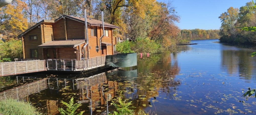 Сдам посуточно дом-сруб на воде. ул.Трухановская,5. Киев - изображение 5