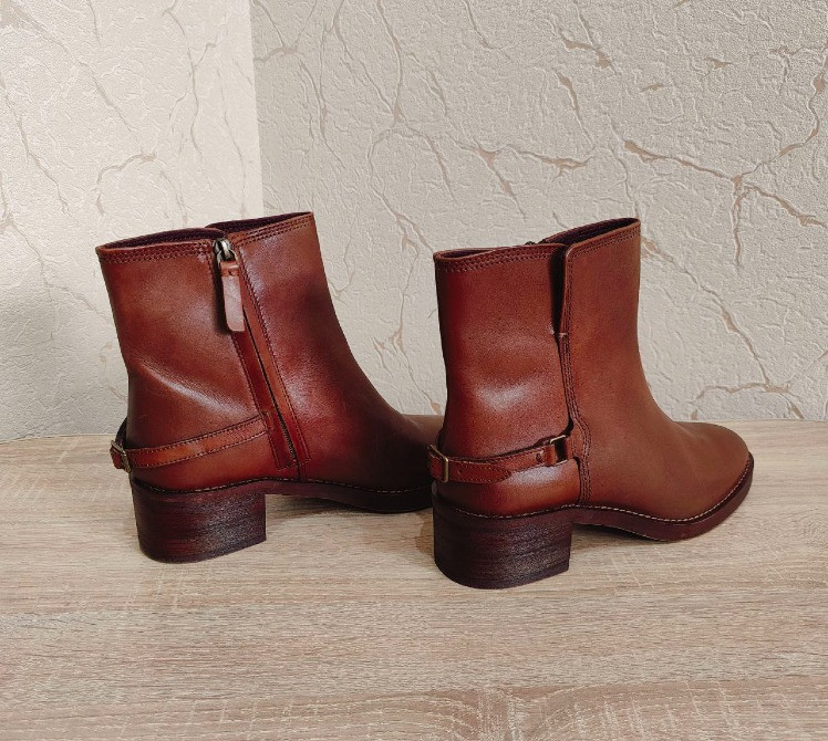 Шкіряні Ботинки Franco Sarto Women's L-colt Ankle Boot 39р/27 см Раздельная - изображение 3