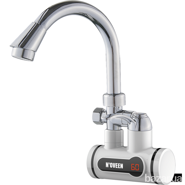 Кран водонагреватель проточный со шлангом Noveen IWH370 Одесса - изображение 4