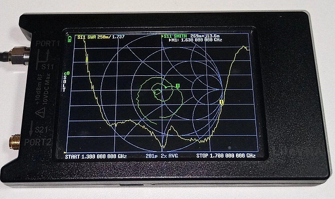 Антенна GPS 1370-1630 МГц 10 dBi, до 30 Вт, направленная, SMA-female Дніпро - зображення 4