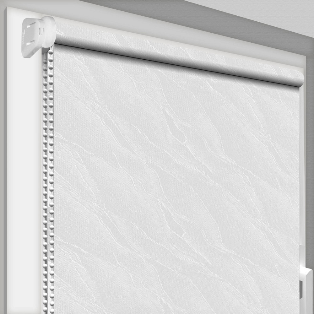 Рулонна штора Rolets Вода 1-2018-300 30x170 см відкритого типу Біла Київ - зображення 1
