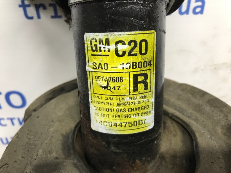 Амортизатор передний правый Chevrolet Captiva C140 2.2 ДИЗЕЛЬ 2006 (б/у) Київ - зображення 4