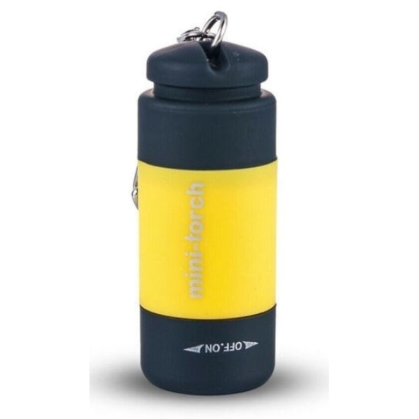 DM Світильник USB Mini Flashlight Portable з брелоком Yellow (Код товару:24768) Харків - зображення 7