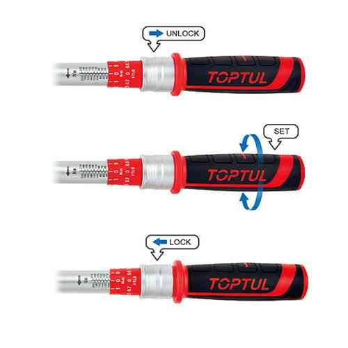 Динамометрический ключ TOPTUL 3/4"x1090мм 200-1000Nm ANBV24A0 Харьков