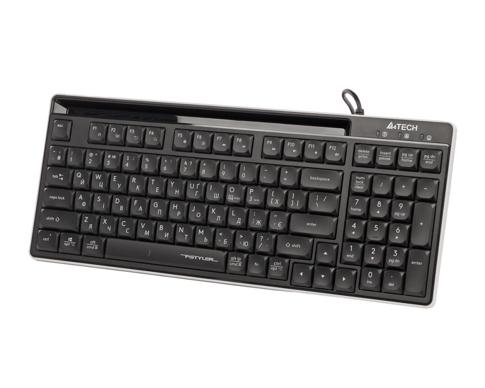 Клавиатура компьютерная проводная A4Tech Fstyler FX70(Black) черная Київ - зображення 2